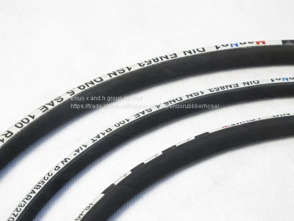 SAE Standard 100 R1 High Pressure Oil Resistant Hydraulic Hose photo-2