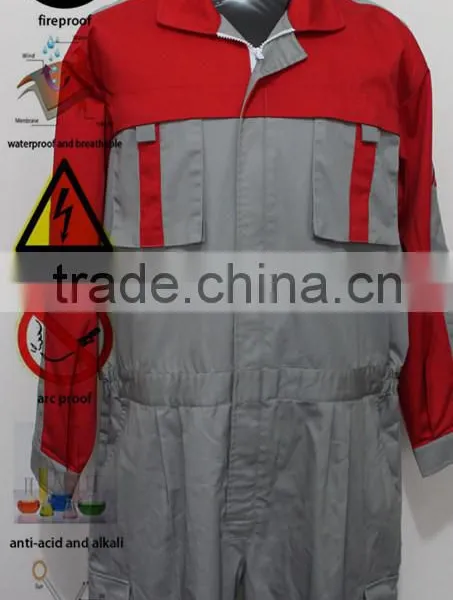 2016 Orange Womens Work Coveralls With Reflective Tape