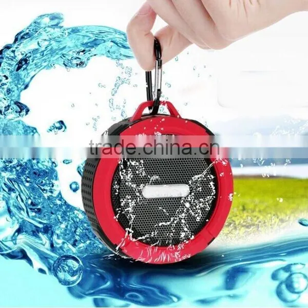 Waterproof and Shockproof Bluetooth Wireless FM Stereo Speaker For IPhone SmartPhone Tablet PC photo-6