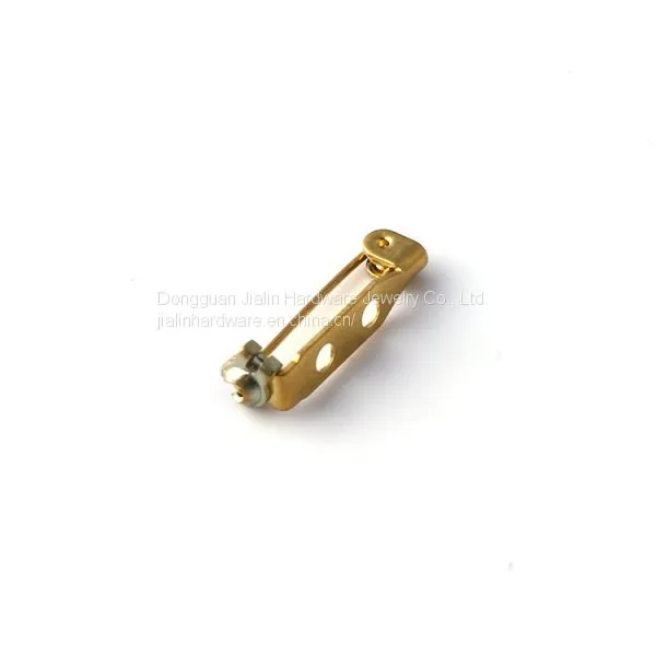 20mm Gold Plated Badge Accessory Brass Safety Pin Clip Used for Making Name Tags,emblems and Lapel photo-3