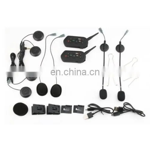 2 PCS E6 1200m Interphone Headsets for Motorcycle Helmet photo-4