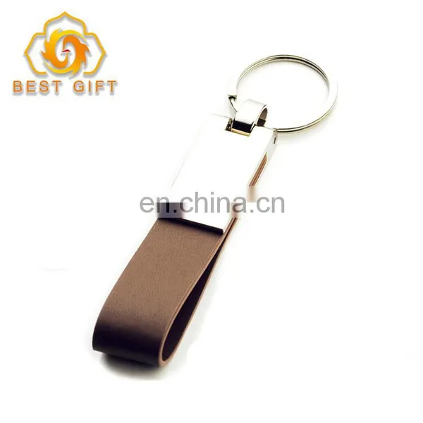 New Arrivals 2018 Zinc Alloy Leather Keychain photo-5