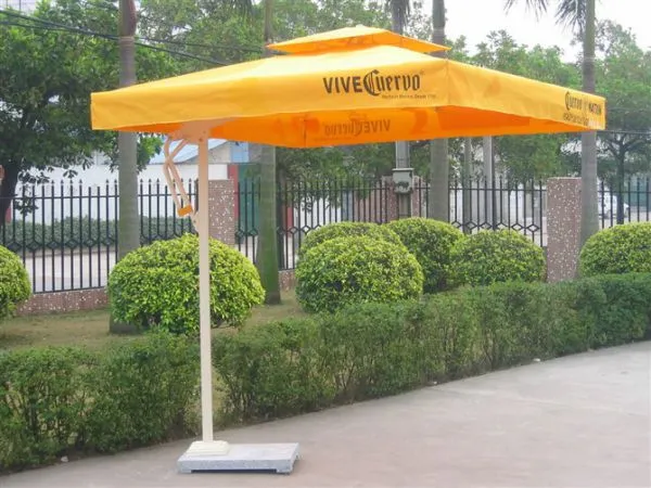 Swimming Pool Outdoor Banana Umbrella Brushed 9 Fee Low maintenance photo-2