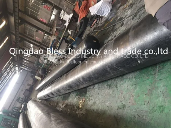 900X15mm Rubber Culvert Balloon/Inflatable Rubber Core Mold Exported to South Africa photo-2