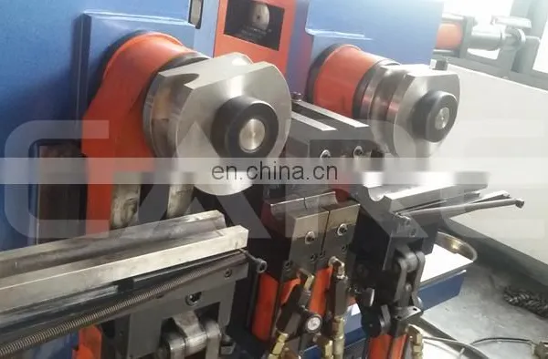 SW38A Automatic Double Head Pipe Bending Machine With 90 Degree Rotation for U Shape or W Shape photo-3