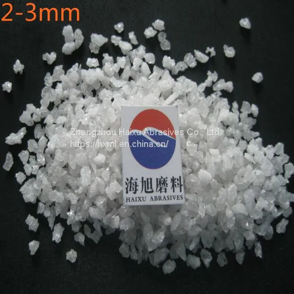 High Quality White Corundum 2-3mm for Refractory Material photo-2