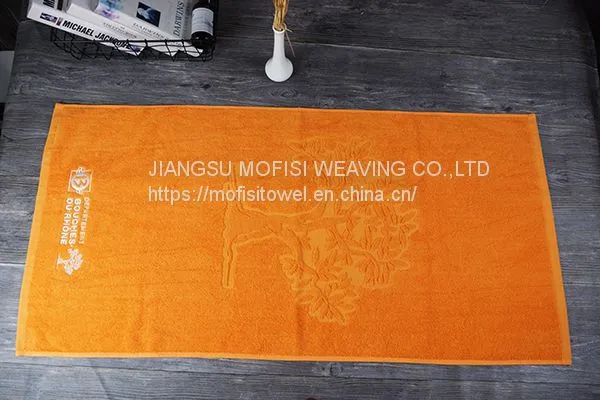 New Design Towels Bathroom Gift Embroidery Jacquard Logo photo-2