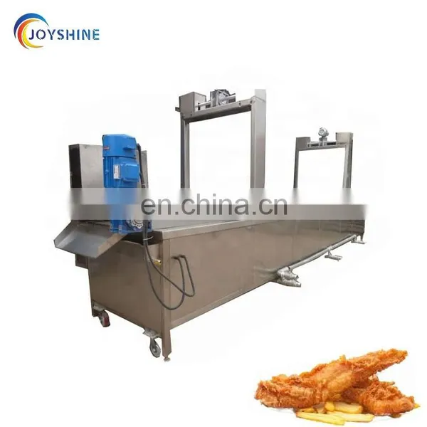 Automatic Deep Frying Gas Frier Machine Potato Chips Donut Electric Batch Fryer photo-6