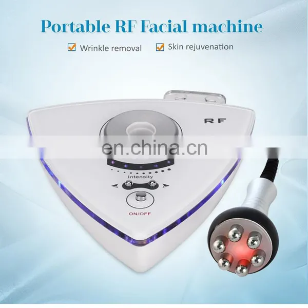 Home Using Mini Ultrasonic RF Slimming Machine Portable Weight Loss 6 Pole RF Home Use Beauty Body Care Equipment photo-2