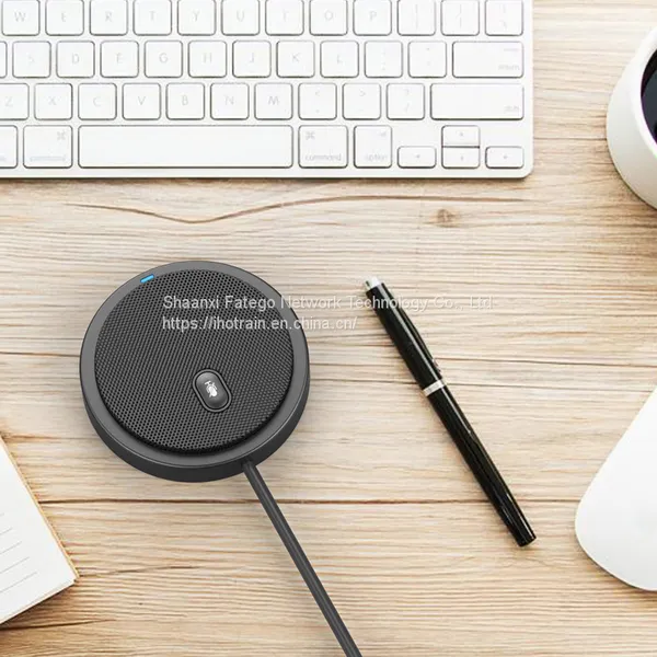 Hotrain FX208U Portable USB Interface Mini 360 Degree Omnidirectional Microphone Without Speaker photo-3