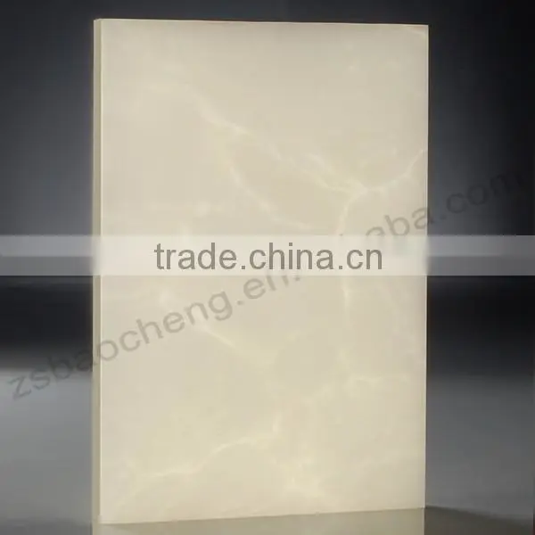 2015 New Design Artificial Decorative Backlit Resin Panel photo-6