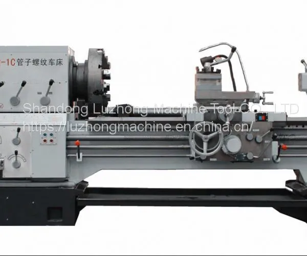 Q1332 High Precision Chuck Big Hole Threading Horizontal Pipe Threading Lathe Machine photo-2