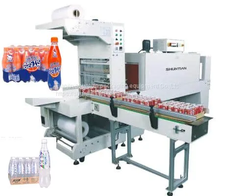 Plastic Film Pack For Pet Bottle Shrink Wrapping Machine photo-1