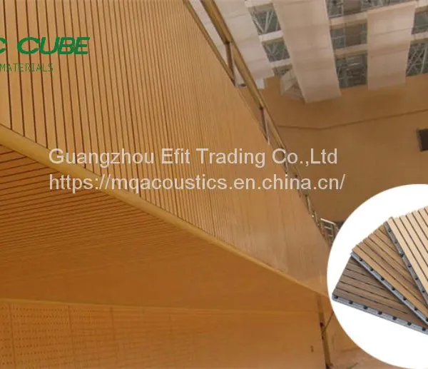 Wooden Grooved Acoustic Panel photo-2