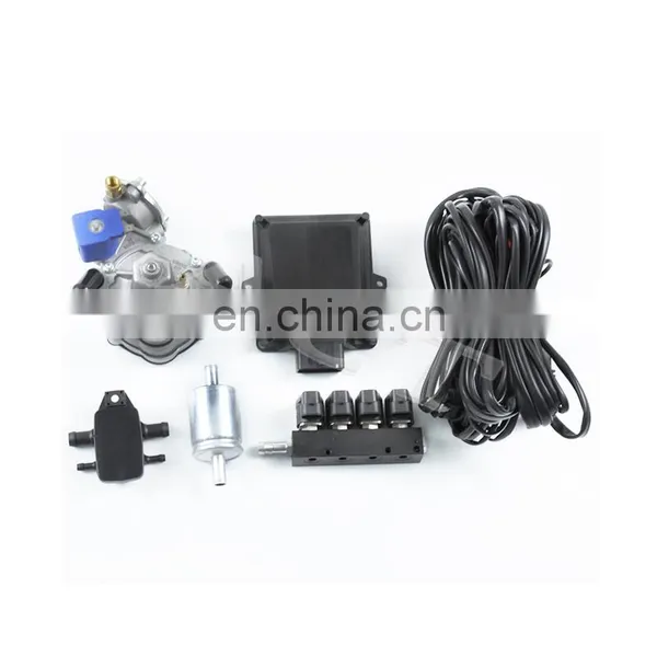 CNG LPG Mini Kit Auto Gas Conversion ECU Reducer Injector Filter
