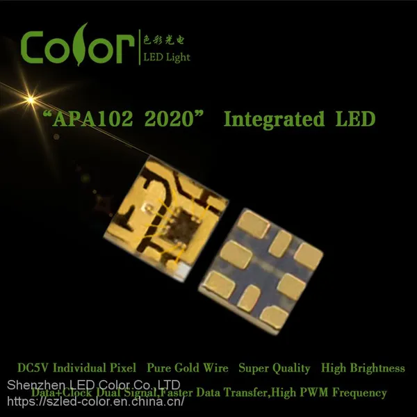 Super Quality LC8822/APA102 2020 RGB LED 5V Individual Pixel LED Chip photo-5