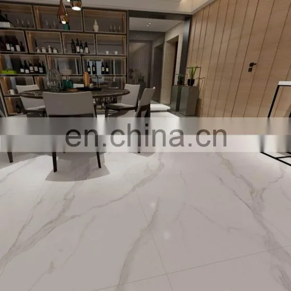 800X800mm Carrara White Marble Polished Porcelain Marble Tiles and Kajaria Tile List JM88384D photo-2