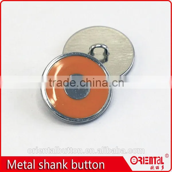 Customizable Enamel Plating Metal Shank Suits Button photo-5