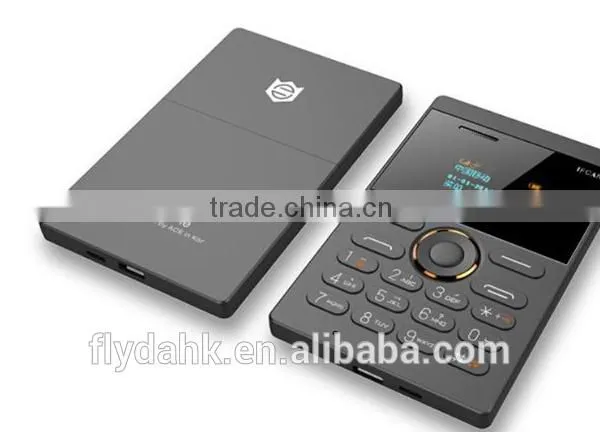 New Style Small Size IFcane E1 Mini Card Mobile Phone Ultra Thin Mini Credit Card Phone FM Radio Mini Phones With Multi-laguage photo-5