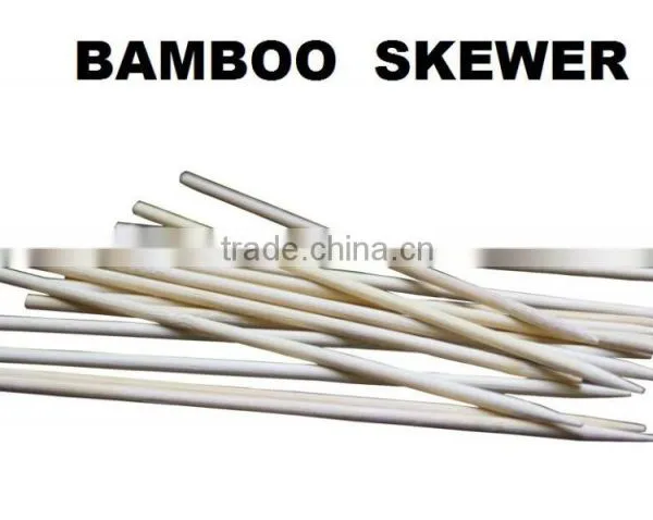 Safe Bamboo Skewer Round Bamboo Skewer