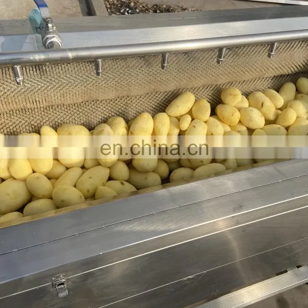Industrial Potato Peeling Machine Potato Peeling and Cutting Washing Machine Potato Peeling Machinery photo-5