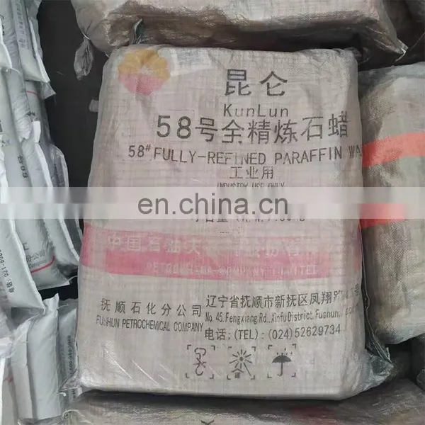 Kunlun Fully Refined Paraffin Wax 58-60 for Candle Making photo-5