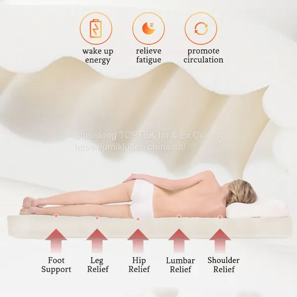 UMIKK Anti-mite Latex Massage Mattress Bedroom Mattress Roll in a Box