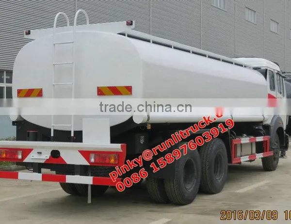 10Wheels Beiben Mobile Fuel Trucks Oil Tank Trucks With Dispensing Volume Leve Meter for Diesel Fuel Oil Hot Sales