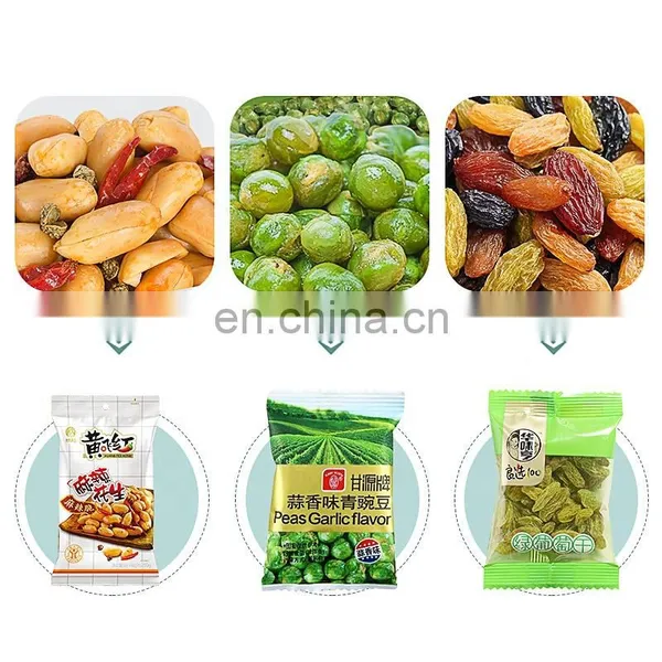 Automatic Dry Food Envasadora Vertical Popcorn Small Pouch Packing Machinery Nuts Peanut Dried Fruits Packaging Machine photo-2