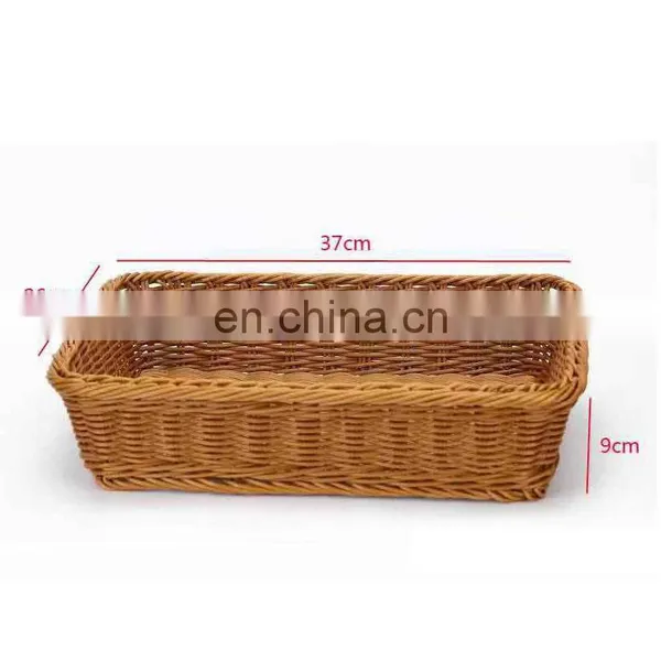 Wholesale Cane Proofing Weave Wicker Picnic Round Kitchen Woven Bread Rattan Basket photo-4