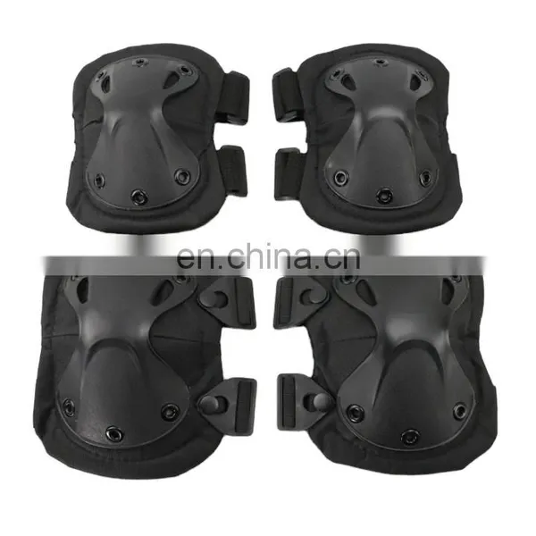 Tactical Knee Pads Elbow Pads Set Four Pieces Men's Outdoor Sports Motorcycle Camo Tactical Knee Pads photo-2
