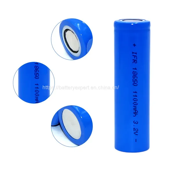 30C High Drain 18650 3.2v 1100mAh LiFePO4 High Rate Battery Cell photo-4