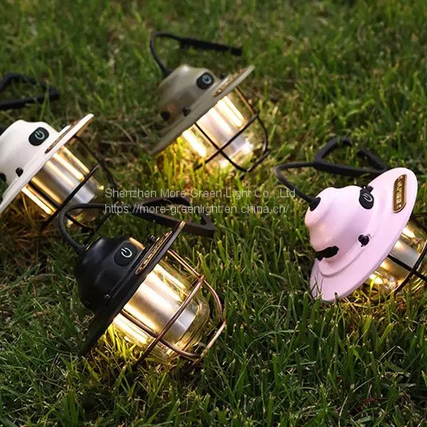Portable Lanterns Emergency Lights Solar LED Camping Light Rechargeable Bulb For Outdoor Tent Lamp photo-4