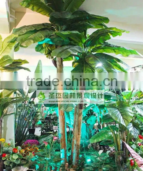 Plant Tree Type Large Leaf Artificial Plants Artificial Banana Plants photo-4