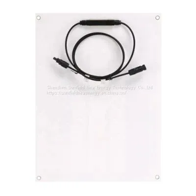 40W 19.8V High Efficiency Mono Flexible Solar Panel photo-3