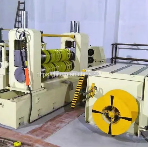 2.0 x 1250mm Automatic Metal Steel Strap Coil Slitting Machine Exporter in China photo-5