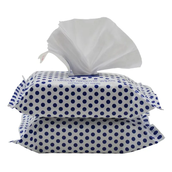 OEM 25pcs Female Makeup Remover Wet Wipe Biodegradable Wet Tissue Deep Cleansing Wet Towel OEM photo-4