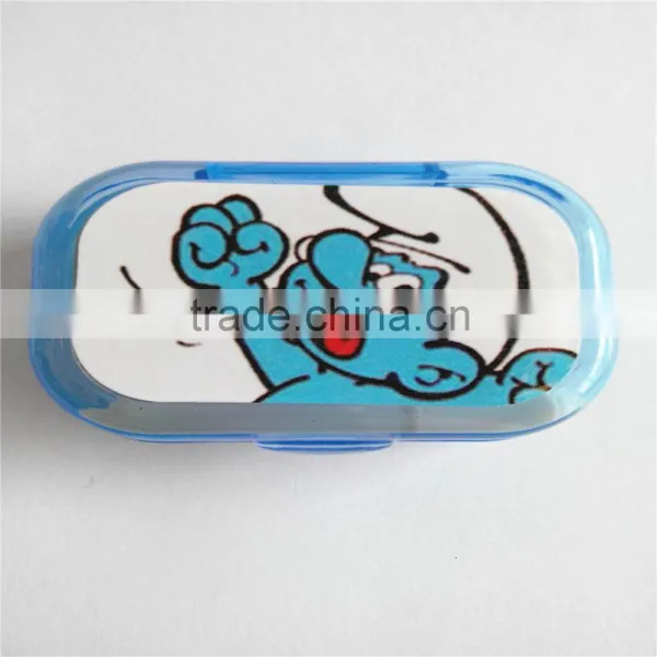 Cute Contact Lens Case, Smart Case Contact Girl photo-2