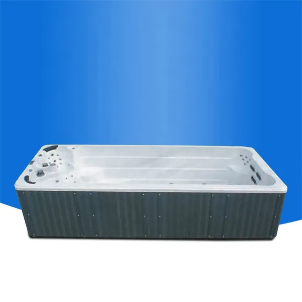 Oem Large Outdoor Swimming Spa Tub Endless Pool photo-2