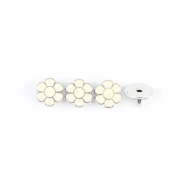 Custom Logo Studs Rivets Metal Clothes Button Metal Button Rivet for Leather Bag photo-4