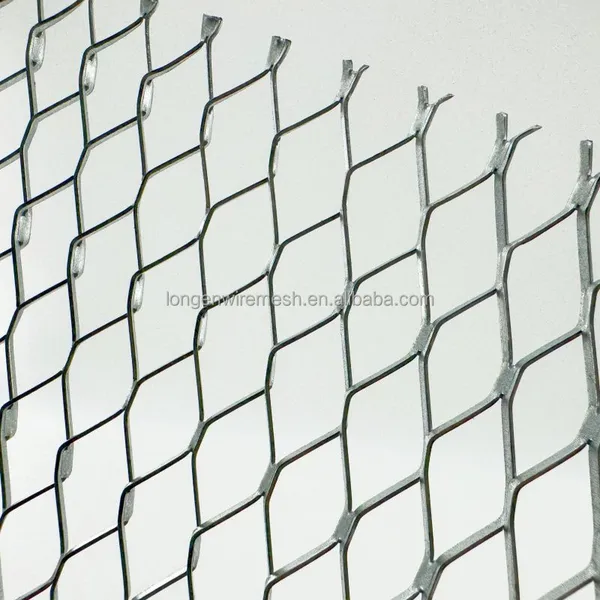 Durable Expanded Diamond Metal Lath Flat Metal Lath China Supplier for Residential Stucco Projects photo-4
