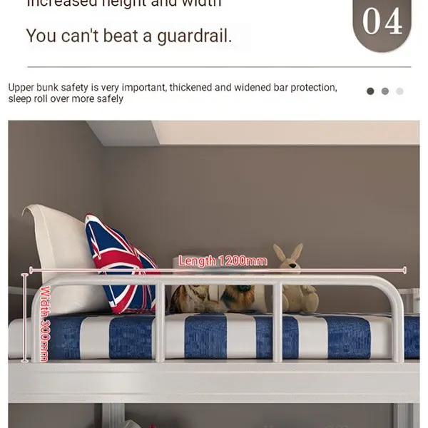 HN-SBT9 Modern Staff Sleeping Bed Tabuk: Detachable Metal Bed | High Capacity | Modular Container House Units, China Factory Wholesale photo-3