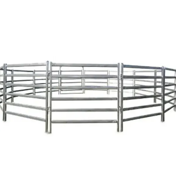 Wholesaler Portable Cattle Yard Panel Fence / Used Livestock Panels photo-2