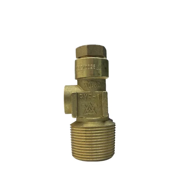 Reliable Brass Dissolved Acetylene Cylinder Valve for Aviation Industry Stable Pressure Maintenance Under Special Gas Conditions photo-2