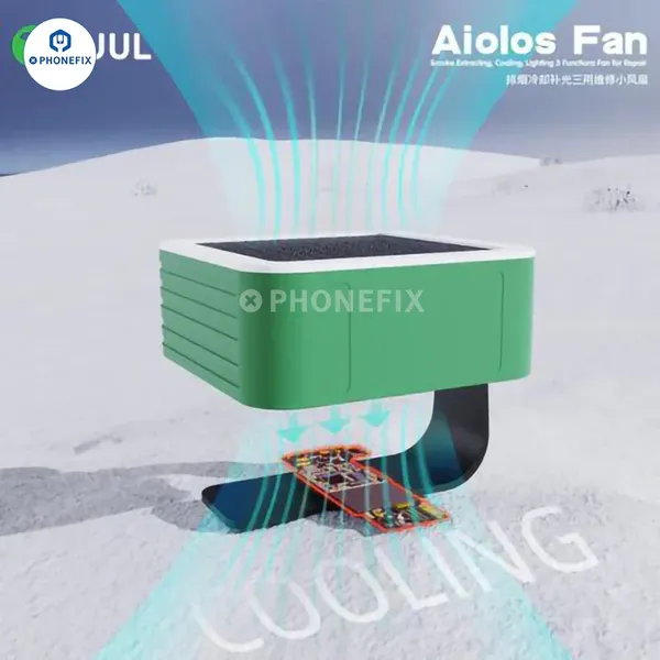 2UUL Aiolos Desktop Fume Extractor for Mobile Phone Motherboard Repair photo-3