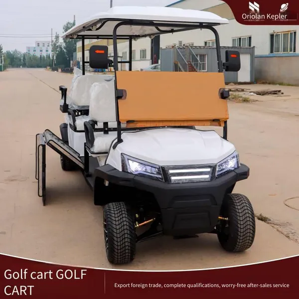 New 2 - 6 Seater Four - Wheeled Mobility Scooters and Golf Carts From the Source Factory, Suitable for Scenic Area Sightseeing Vehicles photo-4
