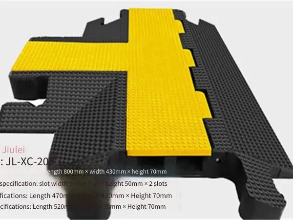 Jiulei Brand Jl-xc-2c3, Road Surface Cable Cover Plate, Dimensions: Length 800mm × Width 430mm × Height 70mm, Inside the Groove: Groove Width 50mm × Groove Height 50mm × 2 Wire Grooves photo-5