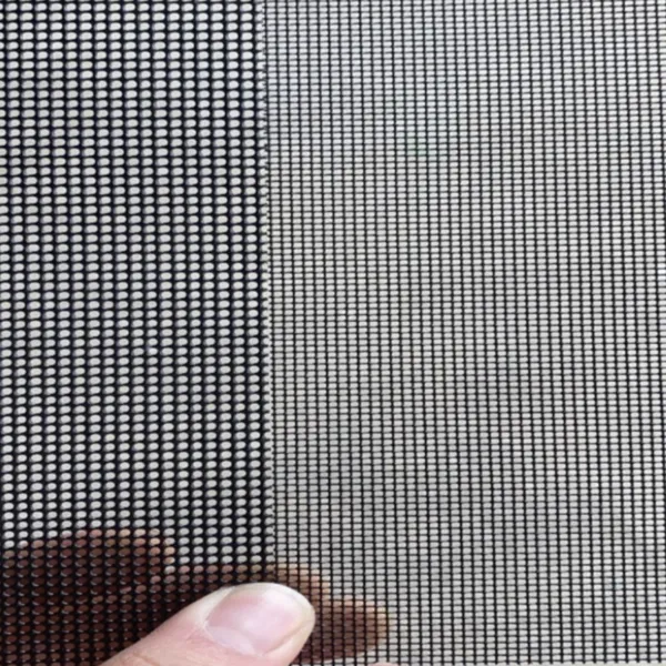 Tela de proteção contra insetos de malha de alta transparência em aço inoxidável 304, fio de 0,6mm, malha 20x20