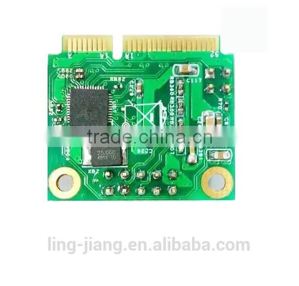 Mini PCIE To LAN RJ45 10/100/1000Mbps Data Rate Auto Negotiation Operation