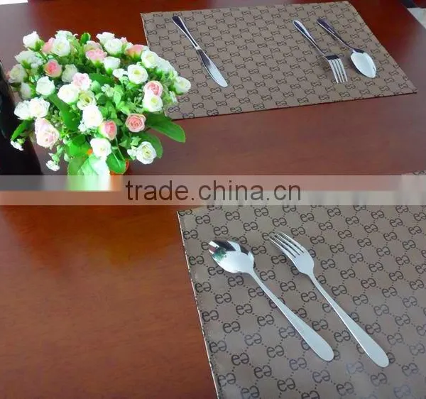 High Quality PVC Placemat Hotel Restaurant photo-3
